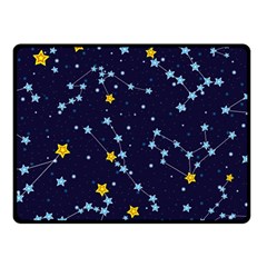 Seamless-pattern-with-cartoon-zodiac-constellations-starry-sky Fleece Blanket (small) by uniart180623