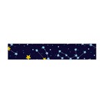 Seamless-pattern-with-cartoon-zodiac-constellations-starry-sky Premium Plush Fleece Scarf (Mini) Front