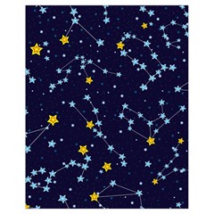 Seamless-pattern-with-cartoon-zodiac-constellations-starry-sky Drawstring Bag (small)