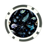 Colorful-abstract-pattern-consisting-glowing-lights-luminescent-images-marine-plankton-dark Poker Chip Card Guard (10 pack) Front