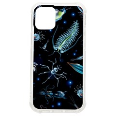 Colorful-abstract-pattern-consisting-glowing-lights-luminescent-images-marine-plankton-dark Iphone 12 Mini Tpu Uv Print Case	 by uniart180623