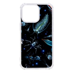 Colorful-abstract-pattern-consisting-glowing-lights-luminescent-images-marine-plankton-dark Iphone 13 Pro Tpu Uv Print Case by uniart180623