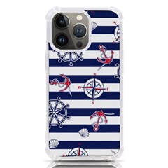 Seamless-marine-pattern Iphone 13 Pro Tpu Uv Print Case