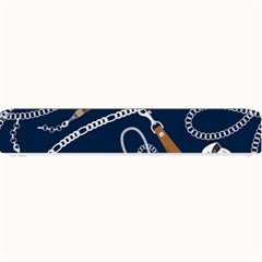 Chains-seamless-pattern Small Bar Mat