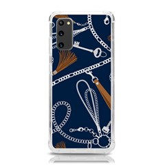 Chains-seamless-pattern Samsung Galaxy S20 6 2 Inch Tpu Uv Case by uniart180623