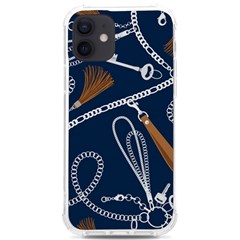 Chains-seamless-pattern Iphone 12/12 Pro Tpu Uv Print Case by uniart180623