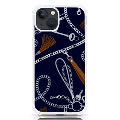 Chains-seamless-pattern Iphone 13 Tpu Uv Print Case by uniart180623