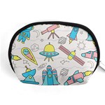 Cute-seamless-pattern-with-space Accessory Pouch (Medium) Front