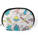 Cute-seamless-pattern-with-space Accessory Pouch (Medium) Back