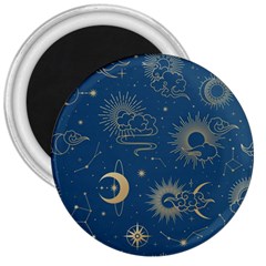 Seamless-galaxy-pattern 3  Magnets by uniart180623