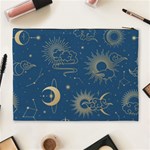 Seamless-galaxy-pattern Cosmetic Bag (XL) Back