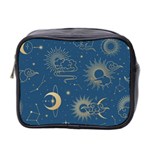 Seamless-galaxy-pattern Mini Toiletries Bag (Two Sides) Front