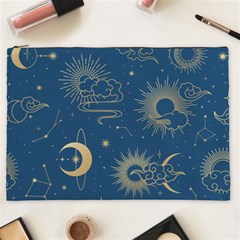 Seamless-galaxy-pattern Cosmetic Bag (xxl) by uniart180623