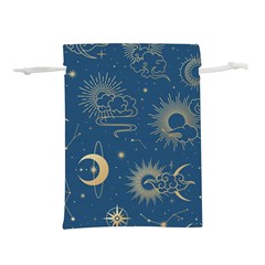 Seamless-galaxy-pattern Lightweight Drawstring Pouch (s) by uniart180623