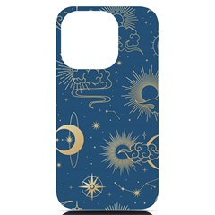 Seamless-galaxy-pattern Iphone 14 Pro Black Uv Print Case