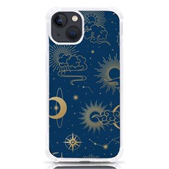 Seamless-galaxy-pattern Iphone 13 Tpu Uv Print Case by uniart180623