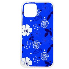 Blooming-seamless-pattern-blue-colors Iphone 12 Pro Max Tpu Uv Print Case by uniart180623