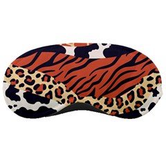 Mixed-animal-skin-print-safari-textures-mix-leopard-zebra-tiger-skins-patterns-luxury-animals-textur Sleeping Mask by uniart180623