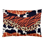 Mixed-animal-skin-print-safari-textures-mix-leopard-zebra-tiger-skins-patterns-luxury-animals-textur Pillow Case (Two Sides) Front