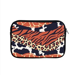 Mixed-animal-skin-print-safari-textures-mix-leopard-zebra-tiger-skins-patterns-luxury-animals-textur Apple Macbook Pro 15  Zipper Case by uniart180623