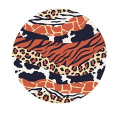 Mixed-animal-skin-print-safari-textures-mix-leopard-zebra-tiger-skins-patterns-luxury-animals-textur Mini Round Pill Box by uniart180623