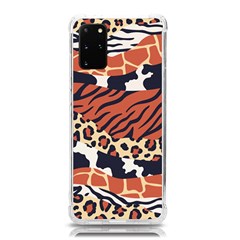 Mixed-animal-skin-print-safari-textures-mix-leopard-zebra-tiger-skins-patterns-luxury-animals-textur Samsung Galaxy S20plus 6 7 Inch Tpu Uv Case by uniart180623