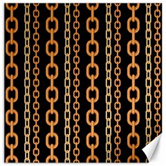 Gold-chain-jewelry-seamless-pattern Canvas 12  X 12  by uniart180623