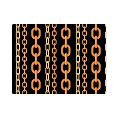 Gold-chain-jewelry-seamless-pattern Premium Plush Fleece Blanket (mini) by uniart180623