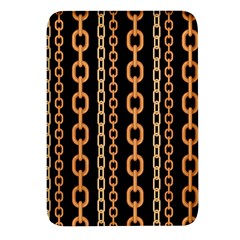 Gold-chain-jewelry-seamless-pattern Rectangular Glass Fridge Magnet (4 Pack)