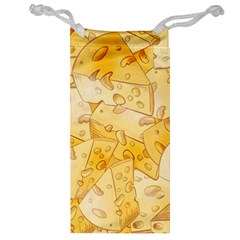 Cheese-slices-seamless-pattern-cartoon-style Jewelry Bag