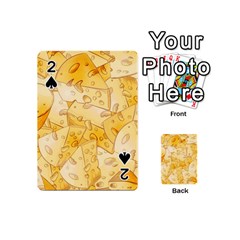 Cheese-slices-seamless-pattern-cartoon-style Playing Cards 54 Designs (mini) by uniart180623