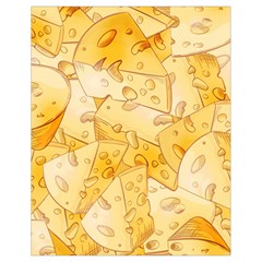 Cheese-slices-seamless-pattern-cartoon-style Drawstring Bag (small) by uniart180623