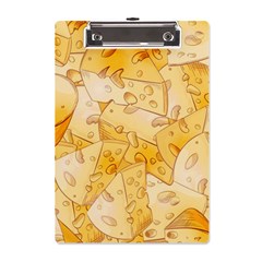 Cheese-slices-seamless-pattern-cartoon-style A5 Acrylic Clipboard