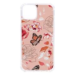 Beautiful-seamless-spring-pattern-with-roses-peony-orchid-succulents Iphone 13 Tpu Uv Print Case by uniart180623