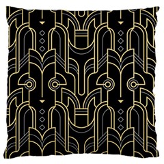 Art-deco-geometric-abstract-pattern-vector Standard Premium Plush Fleece Cushion Case (two Sides) by uniart180623