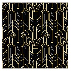 Art-deco-geometric-abstract-pattern-vector Square Satin Scarf (36  X 36 ) by uniart180623