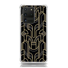 Art-deco-geometric-abstract-pattern-vector Samsung Galaxy S20 Ultra 6 9 Inch Tpu Uv Case by uniart180623