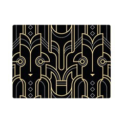 Art-deco-geometric-abstract-pattern-vector Premium Plush Fleece Blanket (mini) by uniart180623