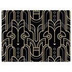 Art-deco-geometric-abstract-pattern-vector Premium Plush Fleece Blanket (Extra Small) 40 x30  Blanket Front