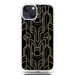 Art-deco-geometric-abstract-pattern-vector Iphone 13 Tpu Uv Print Case