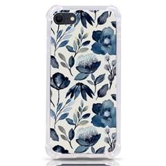 Indigo-watercolor-floral-seamless-pattern Iphone Se