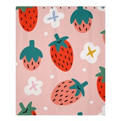 Strawberry-seamless-pattern Shower Curtain 60  X 72  (medium) 