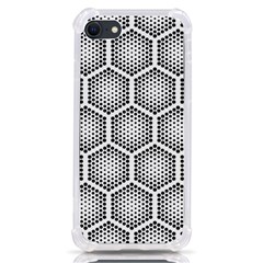 Halftone-tech-hexagons-seamless-pattern Iphone Se