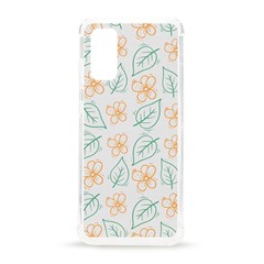 Hand-drawn-cute-flowers-with-leaves-pattern Samsung Galaxy S20 6 2 Inch Tpu Uv Case by uniart180623