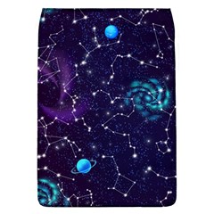 Realistic-night-sky-poster-with-constellations Removable Flap Cover (l) by uniart180623