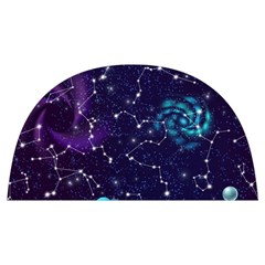 Realistic-night-sky-poster-with-constellations Anti Scalding Pot Cap by uniart180623