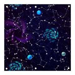 Realistic-night-sky-poster-with-constellations Banner And Sign 3  X 3 