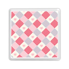 Cute-kawaii-patches-seamless-pattern Memory Card Reader (square) by uniart180623