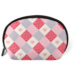 Cute-kawaii-patches-seamless-pattern Accessory Pouch (Large) Back