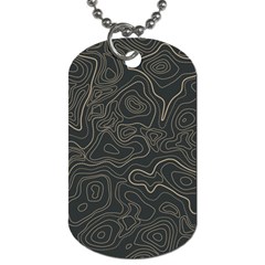 Damask-seamless-pattern Dog Tag (two Sides)